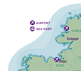 Leitrim, Mayo, Sligo, Donegal, Fermanagh