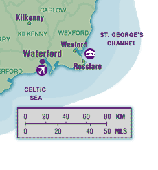 Carlow, Kilkenny, Tipperary, Waterford, Wexford, Wicklow